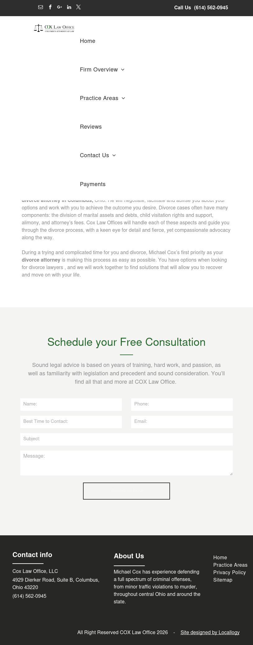 Cox Law Office - Columbus OH Lawyers