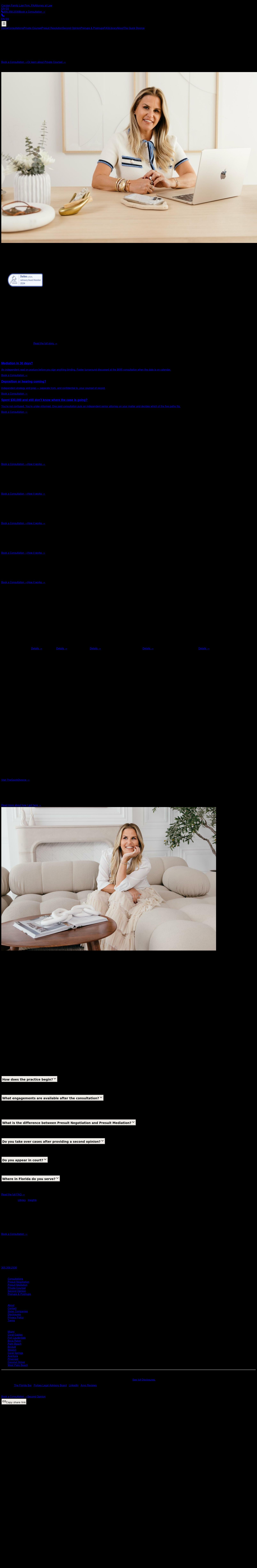 The Law Offices of Aliette H. Carolan, P.A. - Coral Gables FL Lawyers