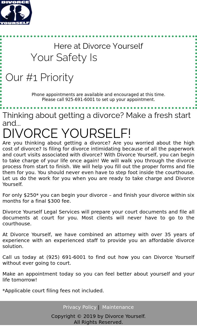 Divorce Yourself - Concord CA Lawyers