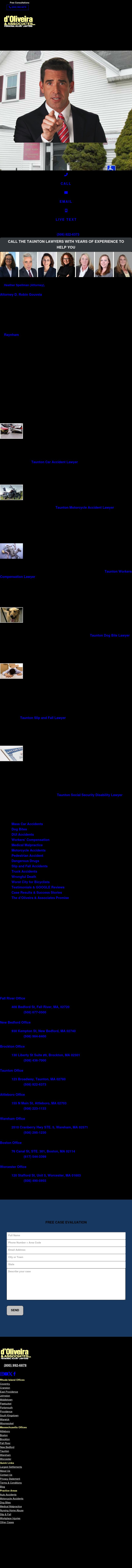 d'Oliveira & Associates - Taunton MA Lawyers