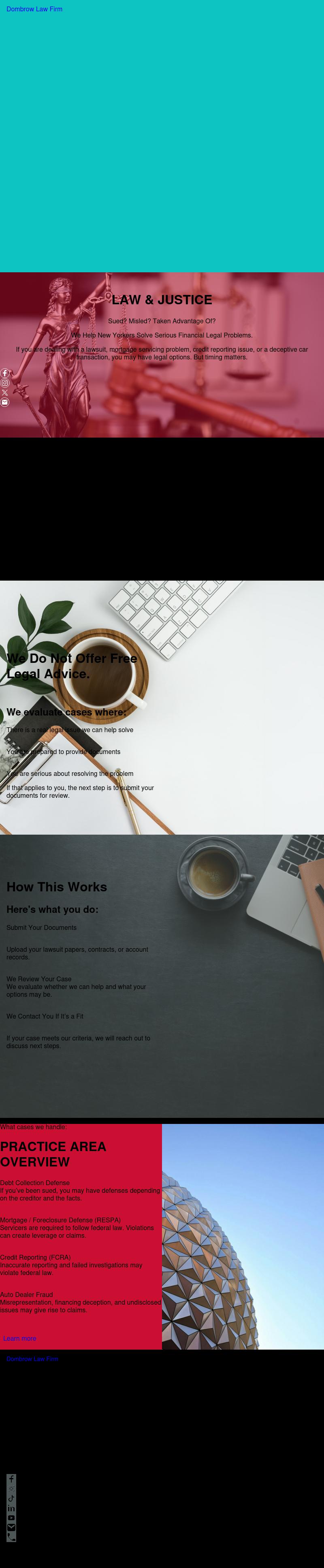 Dombrow Law Firm - Syracuse NY Lawyers