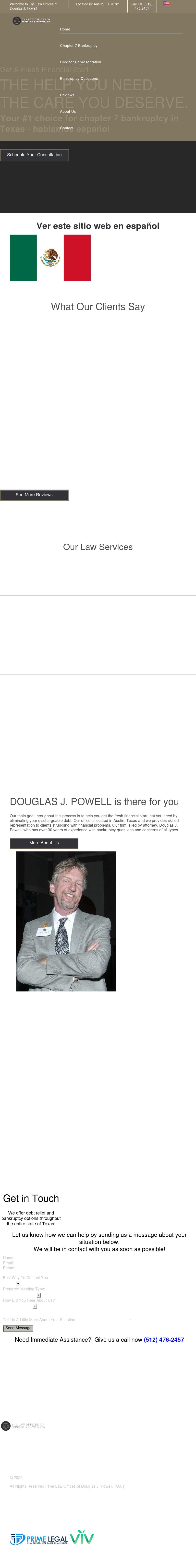 Douglas J. Powell - Austin TX Lawyers