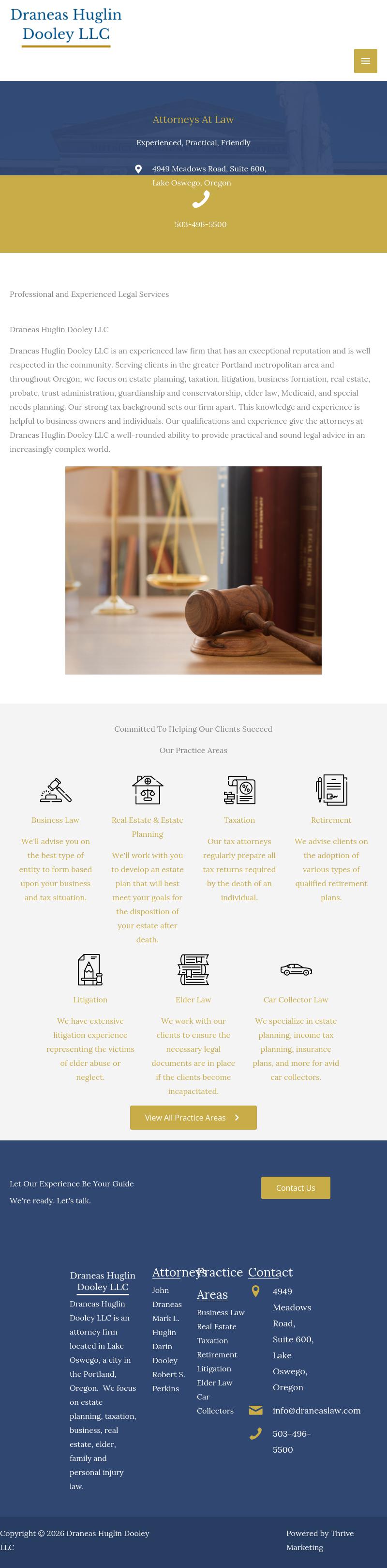 Draneas & Huglin - Lake Oswego OR Lawyers