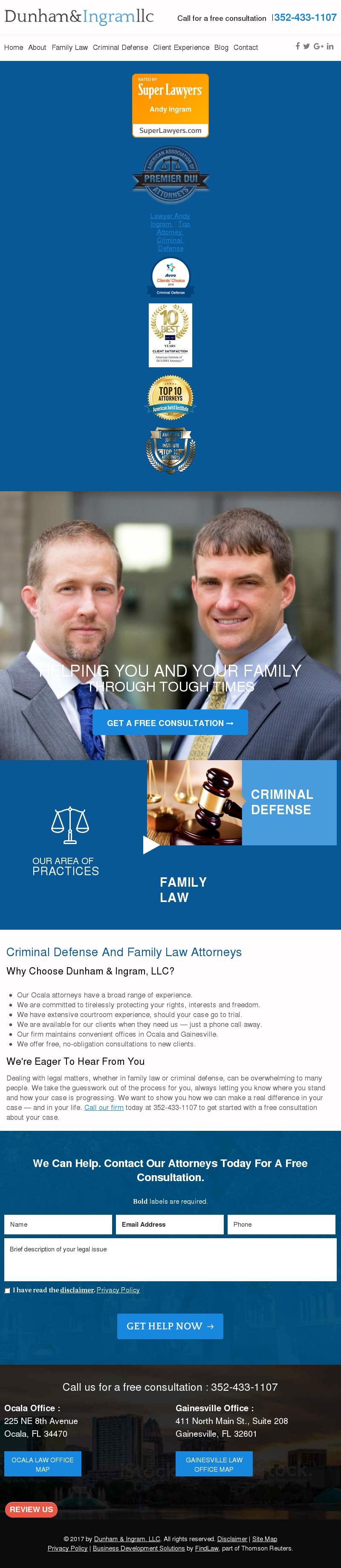 Dunham & Ingram LLC - Ocala FL Lawyers
