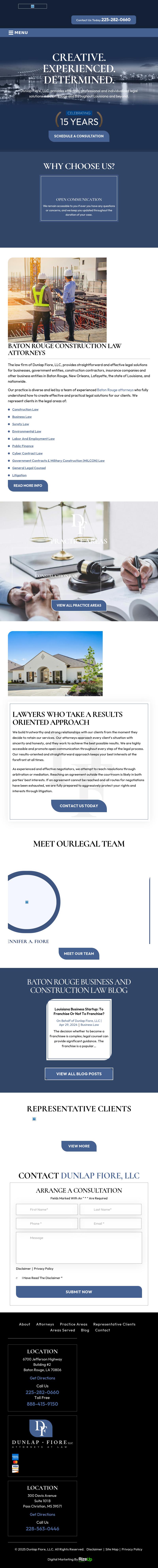 Dunlap Fiore, LLC - Baton Rouge LA Lawyers