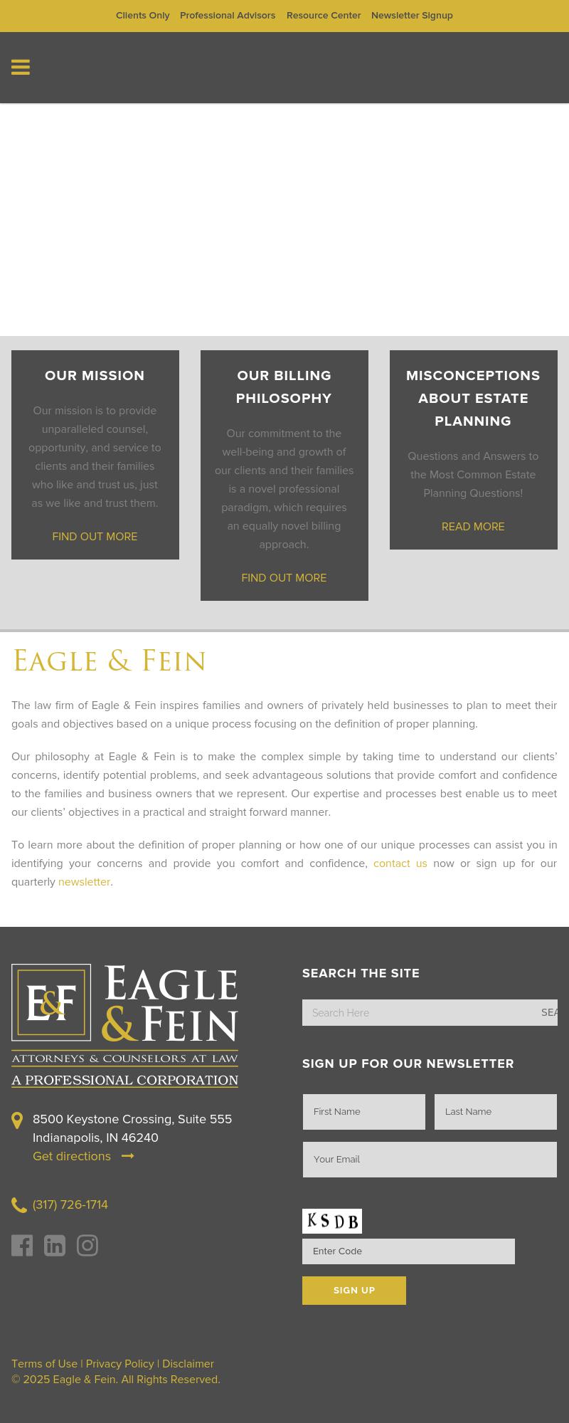 Eagle & Fein - Indianapolis IN Lawyers