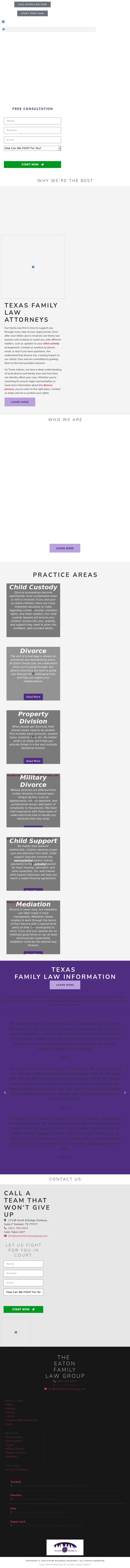 EATON FAMILY LAW GROUP - HOUSTON TX Lawyers