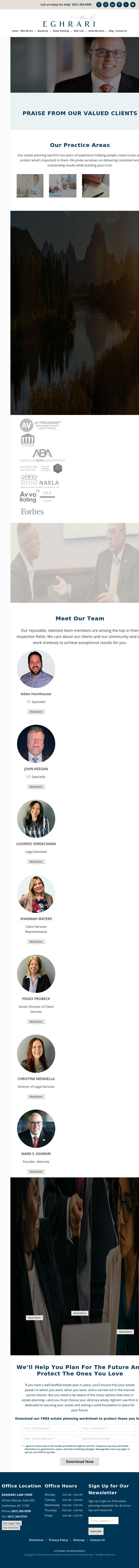 Eghrari Wealth Training Law Firm - Smithtown NY Lawyers