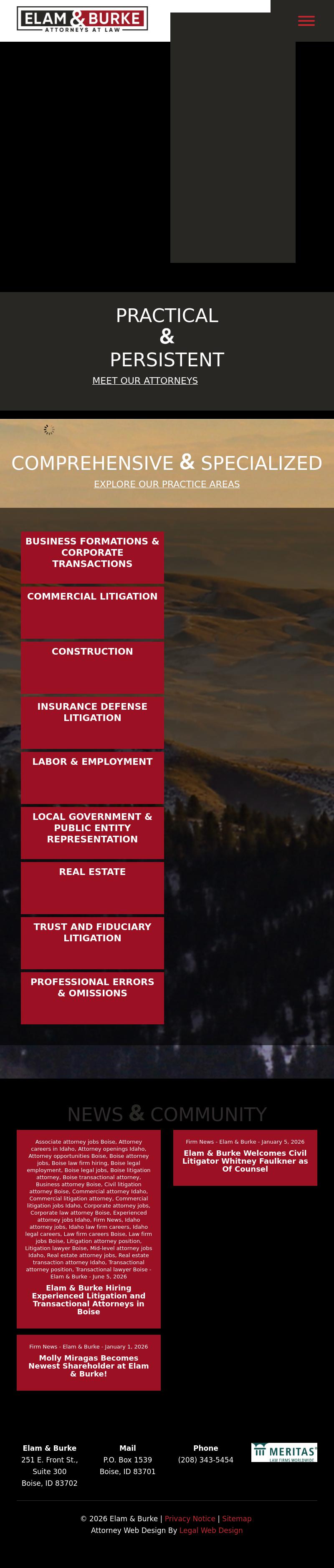 Elam & Burke P.A. - Boise ID Lawyers