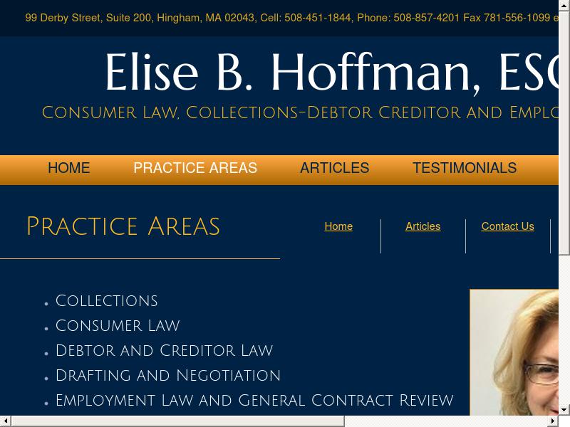 Elise B. Hoffman, Esq. - Andover MA Lawyers