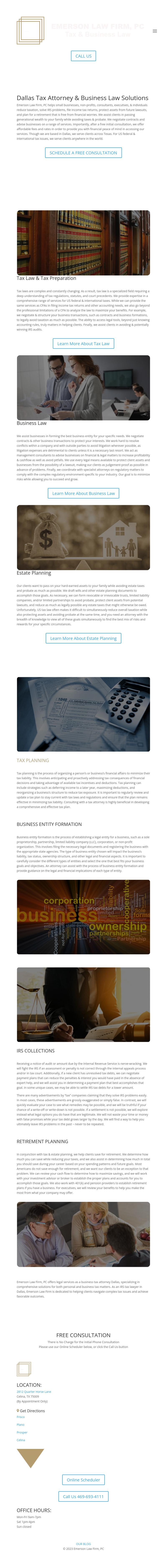 Emerson Law Firm, PC - Dallas TX Lawyers