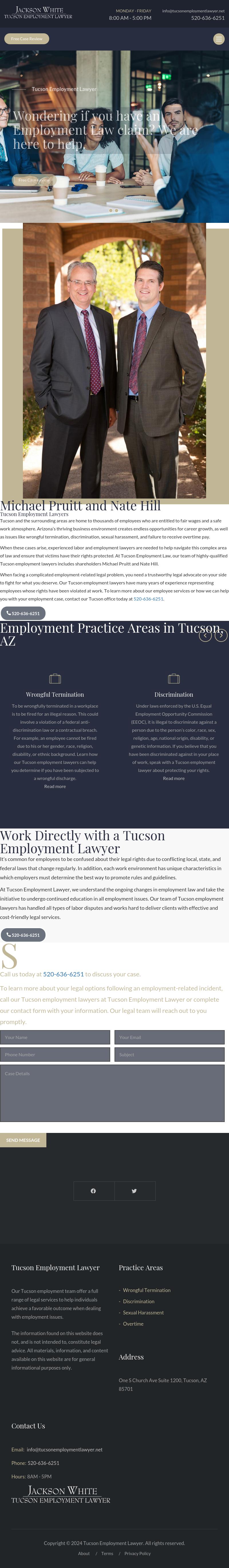 Tucson Employment Lawyer - Tucson AZ Lawyers