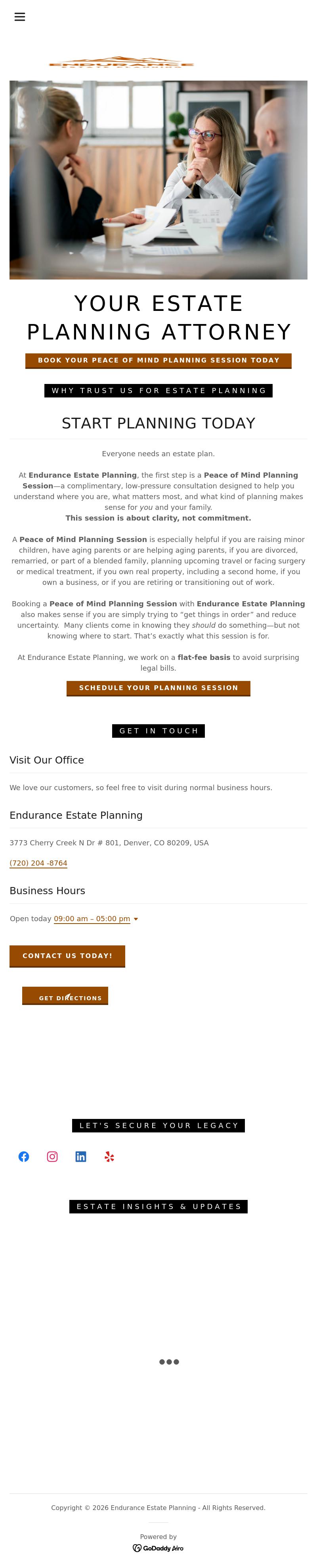 Endurance Estate Planning - Denver CO Lawyers