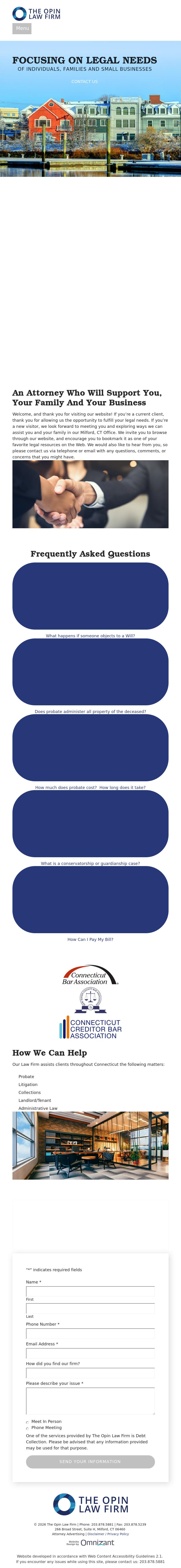 Eric H. Opin & Associates - Milford CT Lawyers