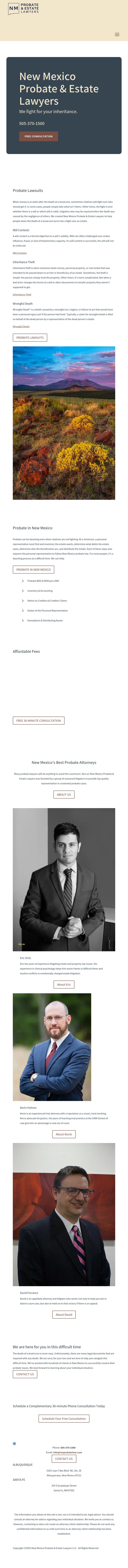 Eric Ortiz Law - Albuquerque NM Lawyers