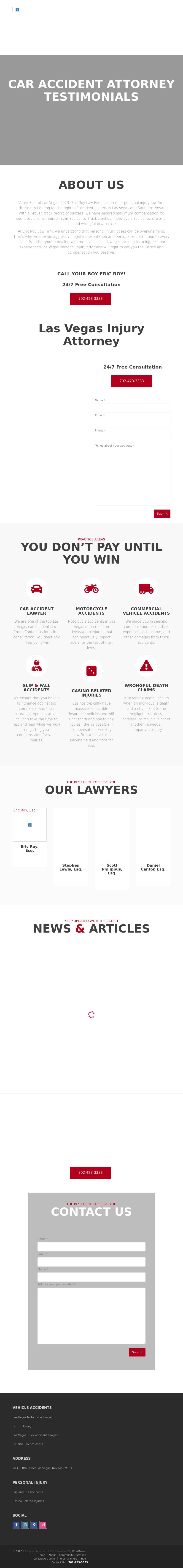 Eric Roy Law Firm - Las Vegas NV Lawyers