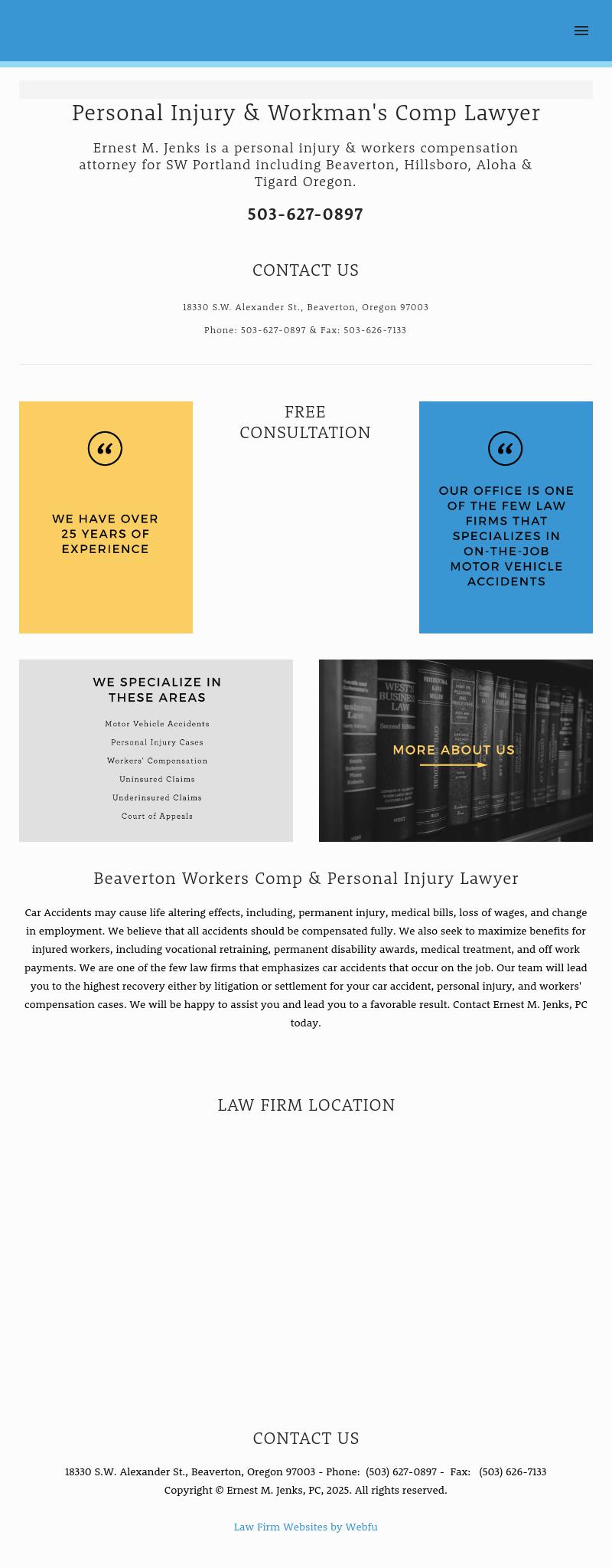 Ernest M. Jenks, PC - Beaverton OR Lawyers