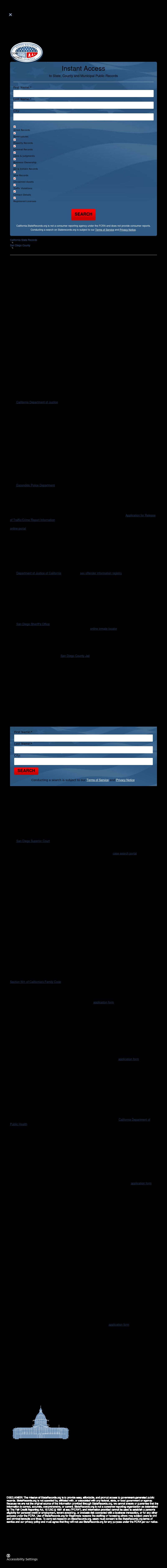 Escondido Arrest Records - Escondido CA Lawyers