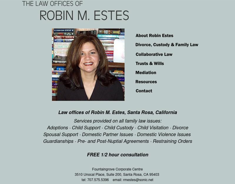 Estes Robin M Law Office - Santa Rosa CA Lawyers