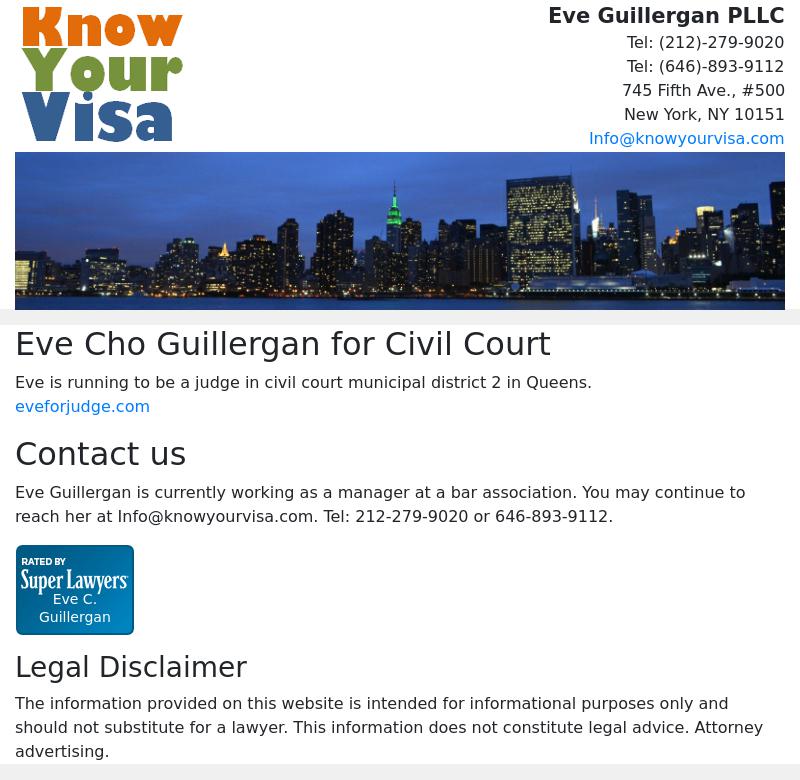 Eve Guillergan PLLC - New York NY Lawyers