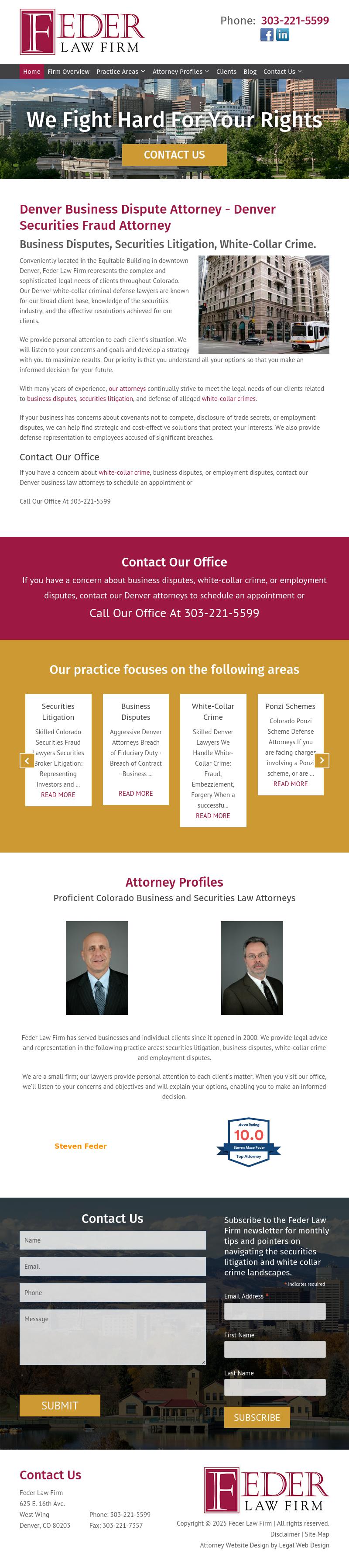 Feder Law Firm - Denver CO Lawyers