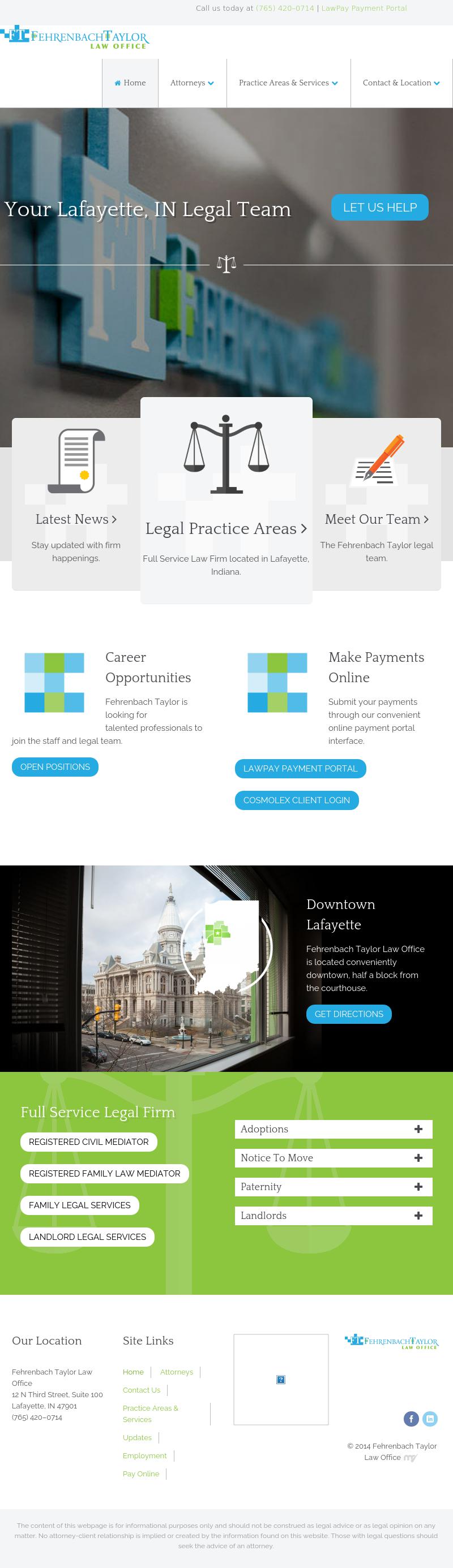 Fehrenbach Taylor Law Office - Lafayette IN Lawyers