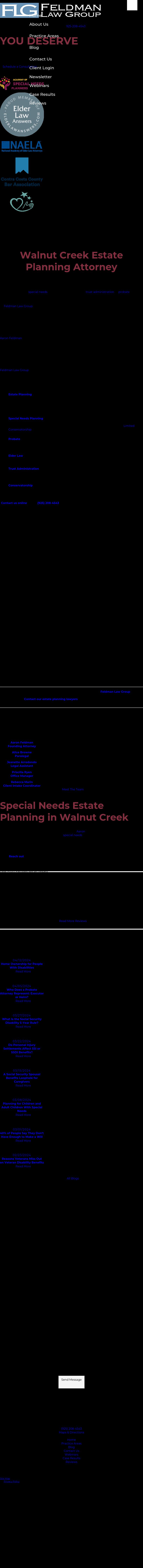 Feldman Law Group - Walnut Creek CA Lawyers