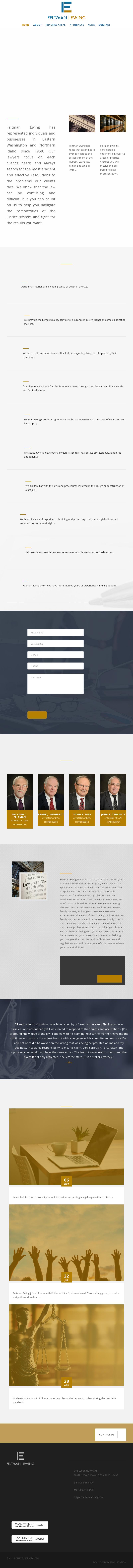 Feltman Ewing Law - Spokane WA Lawyers