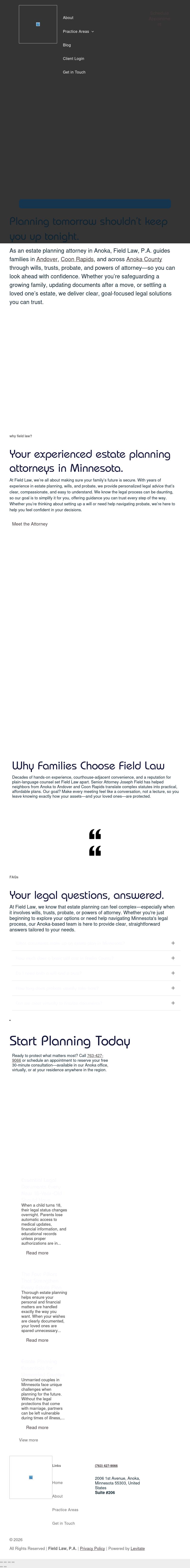 Field Law, P.A. - Anoka MN Lawyers