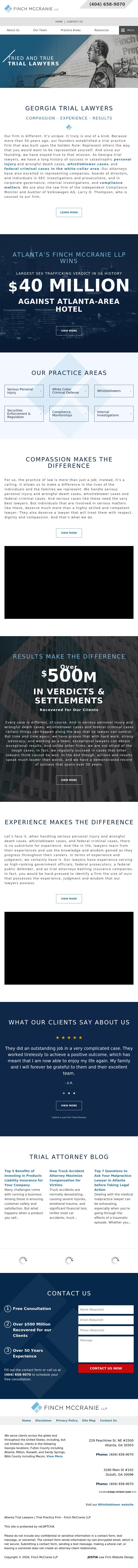 Finch McCranie, LLP - Atlanta GA Lawyers