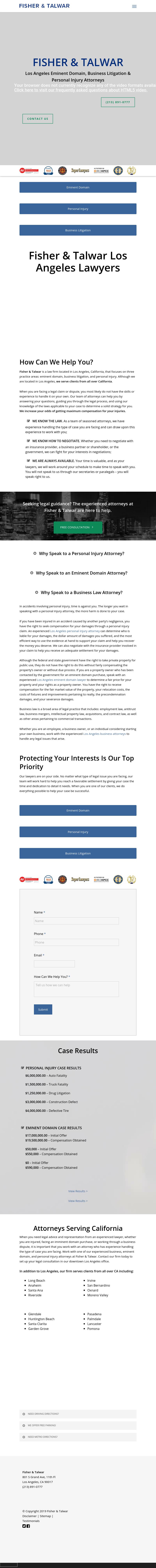 Fisher & Talwar - Los Angeles CA Lawyers
