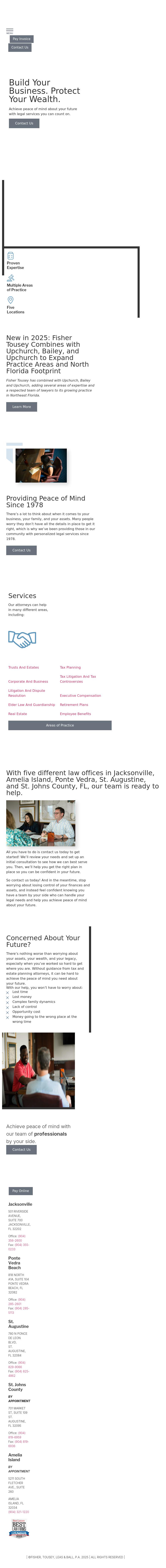 Fisher Tousey Leas & Ball PA - Jacksonville FL Lawyers