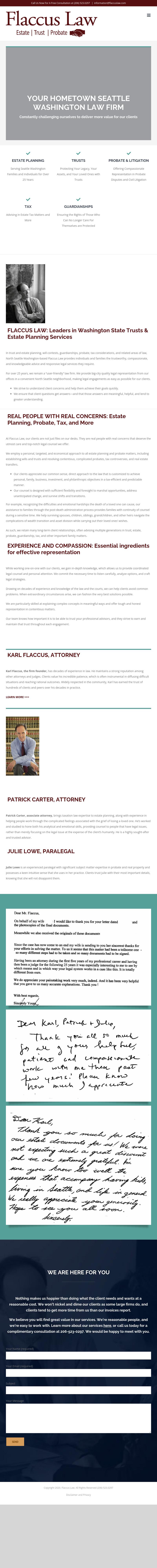 Flaccus Law - Seattle WA Lawyers