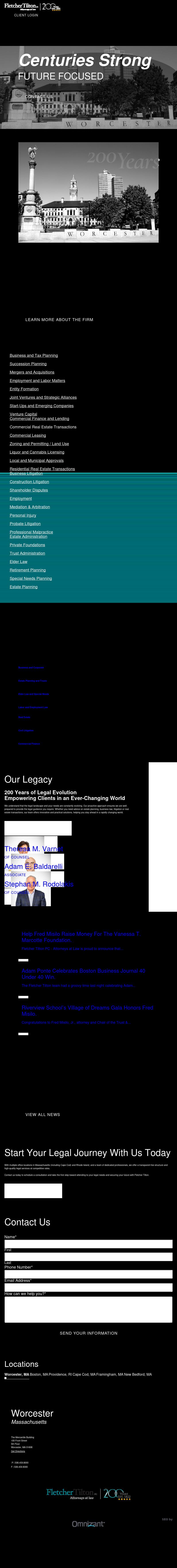 <br><br><br><br>Fletcher Tilton PC - Boston MA Lawyers