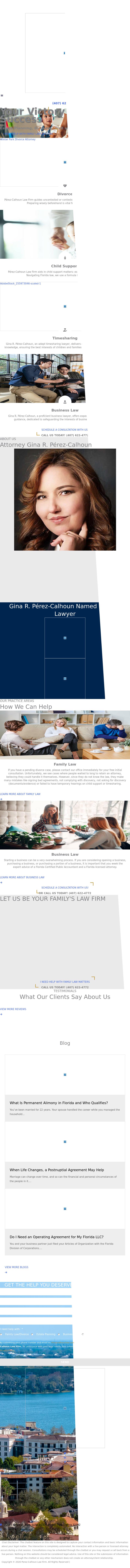 Perez-Cahoun Law Firm, P.A. - Winter Park FL Lawyers