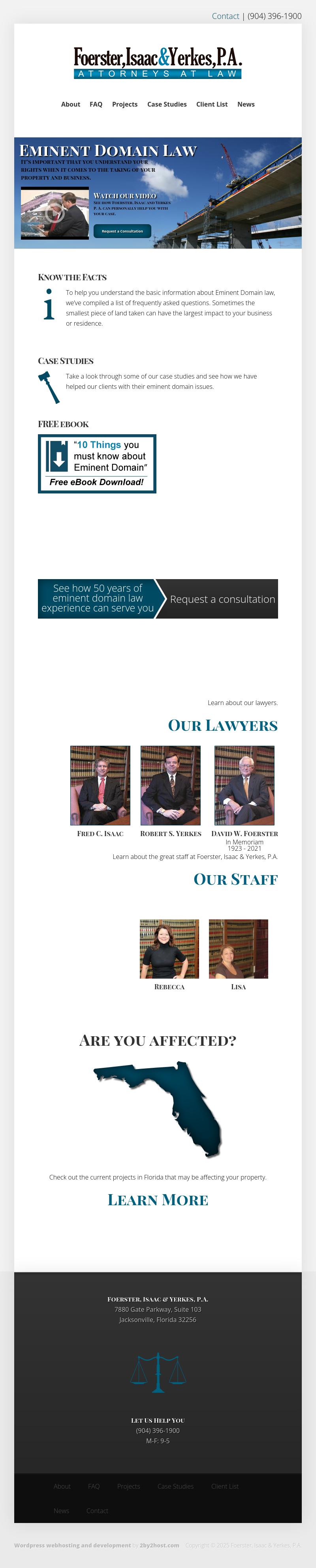 Foerster Isaac and Yerkes PA - Jacksonville FL Lawyers