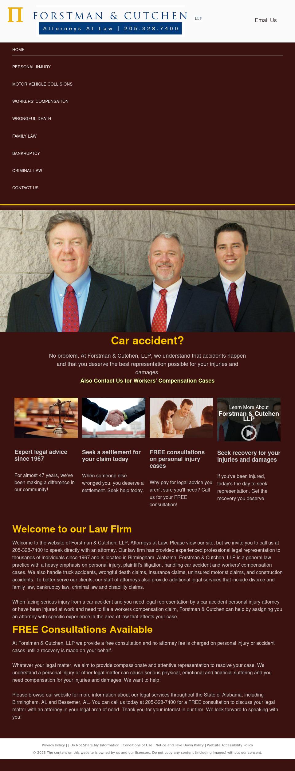 Forstman & Cutchen LLP - Birmingham AL Lawyers