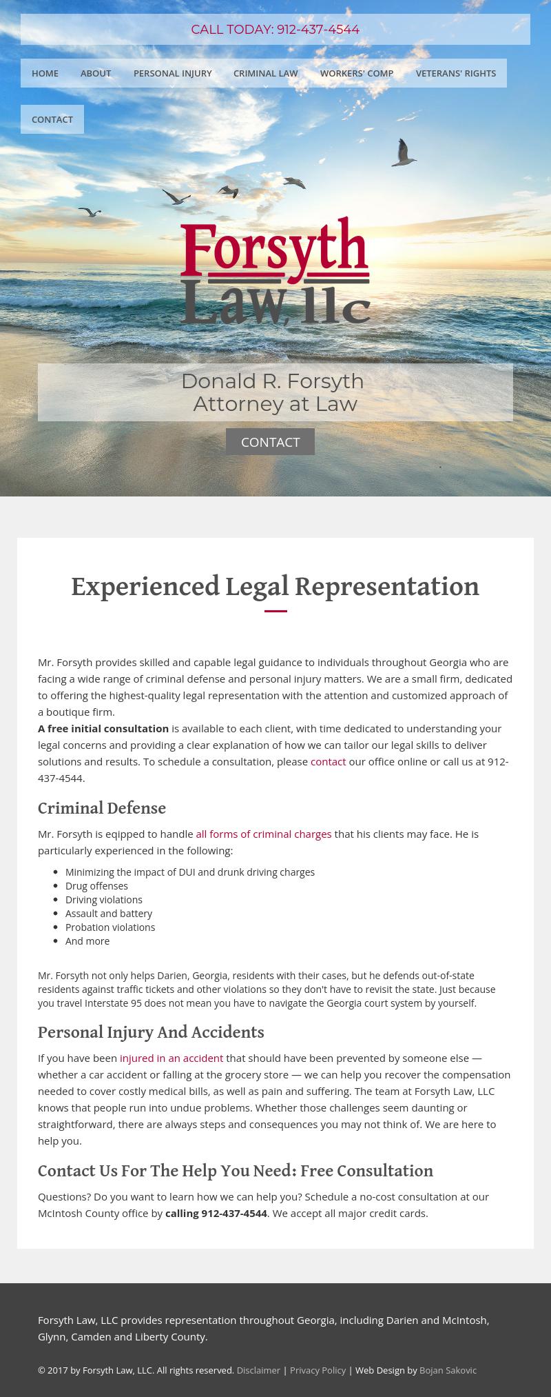 Forsyth and Tucakovic Law Group, LLC - Darien GA Lawyers