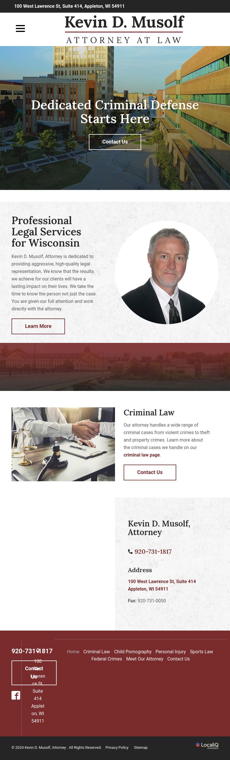 Foscato John A - Appleton WI Lawyers