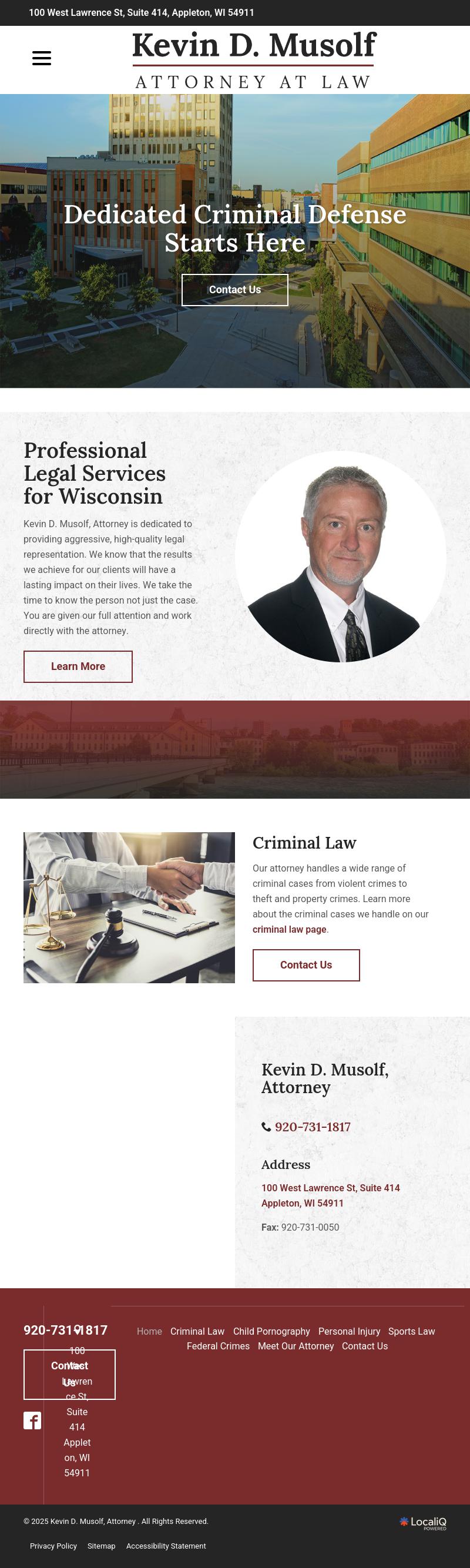 Foscato John A - Appleton WI Lawyers