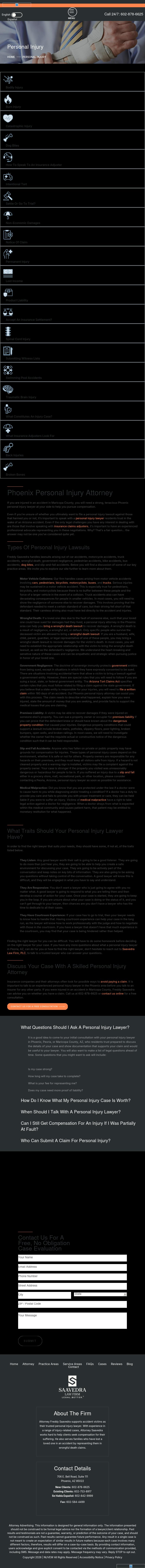 Saavedra Law Firm, PLC - Phoenix AZ Lawyers
