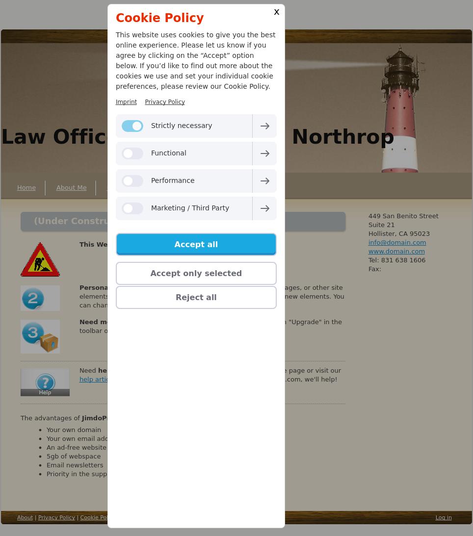 Fredrick J Northrop Law Offices - Hollister CA Lawyers