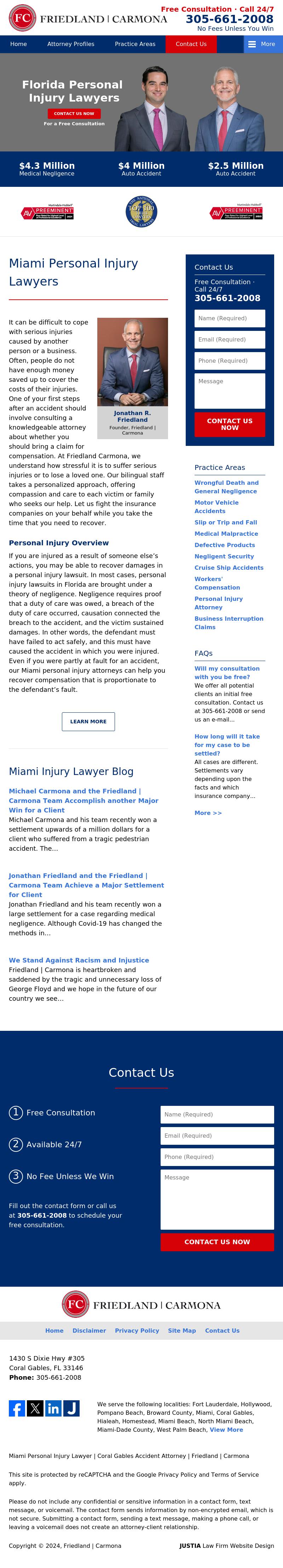 Friedland Law Group - Miami FL Lawyers