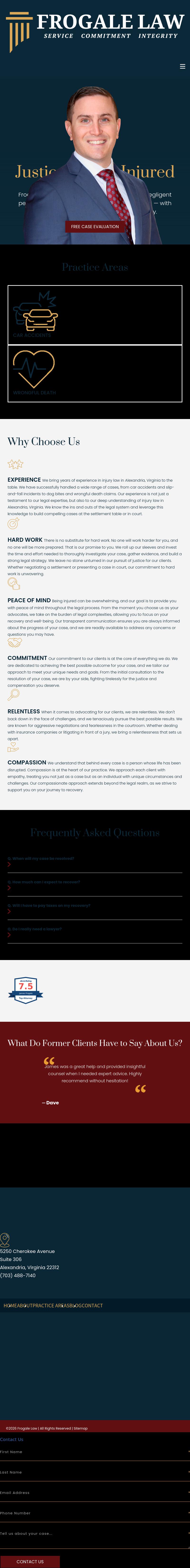 Frogale Law - Alexandria VA Lawyers