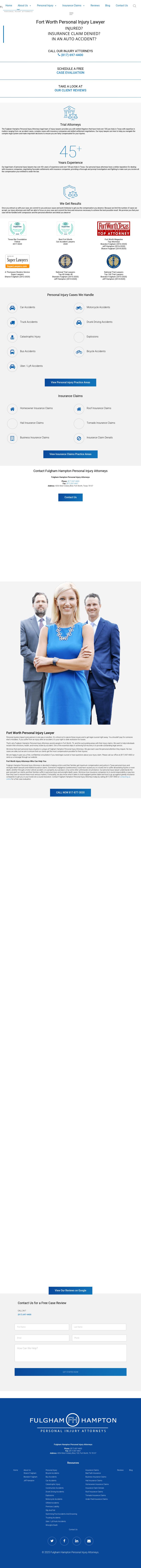 Fulgham Hampton Law Group - Fort Worth TX Lawyers