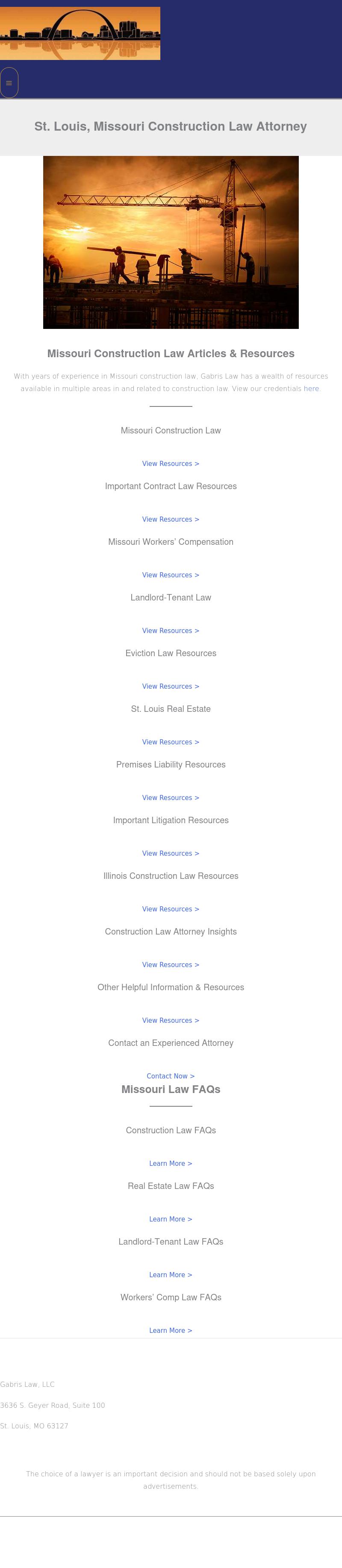 Gabris Law, LLC - Saint Louis MO Lawyers