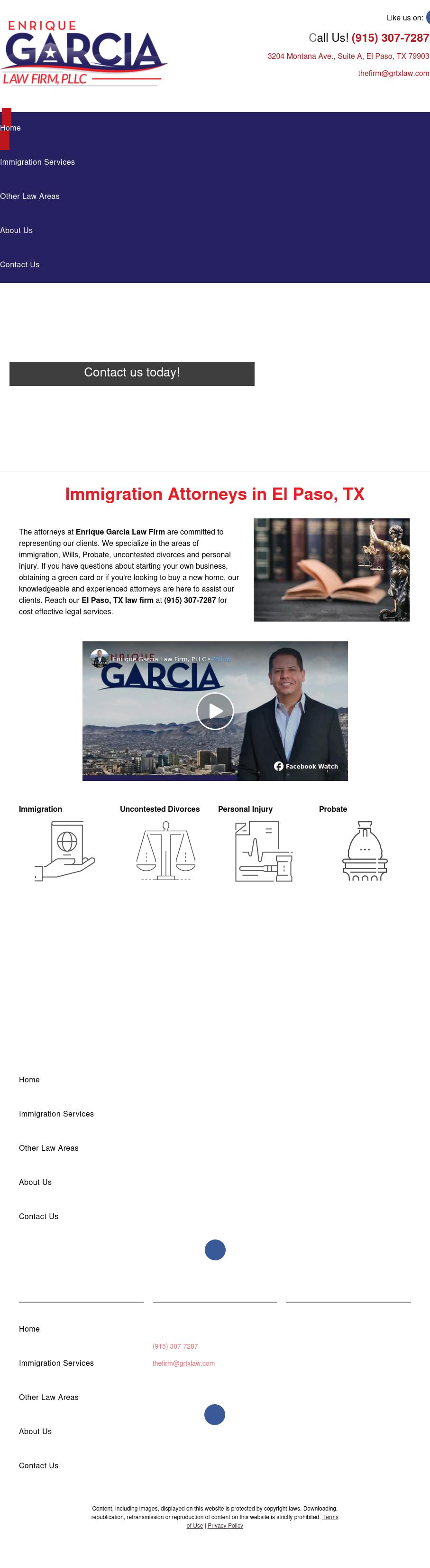 Garcia & Rebe Law Firm PLLC - El Paso TX Lawyers