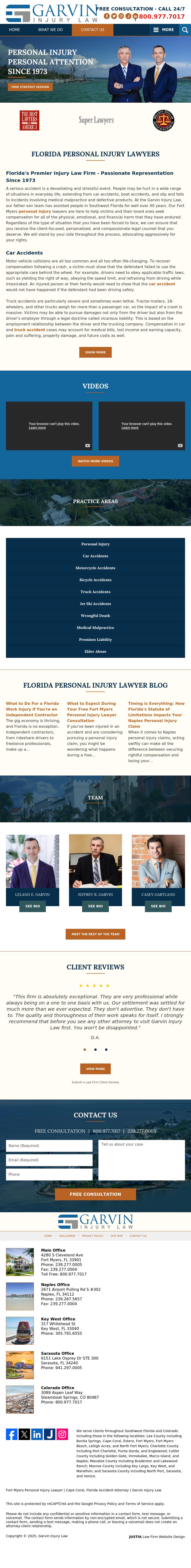 Garvin Law Firm - Naples FL Lawyers