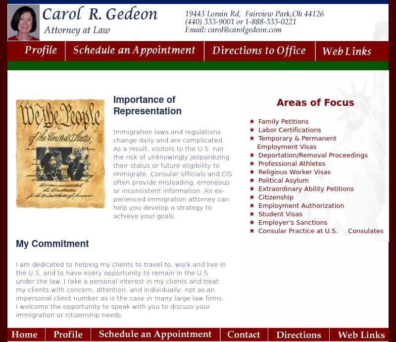 Gedeon, Carol R - Cleveland OH Lawyers