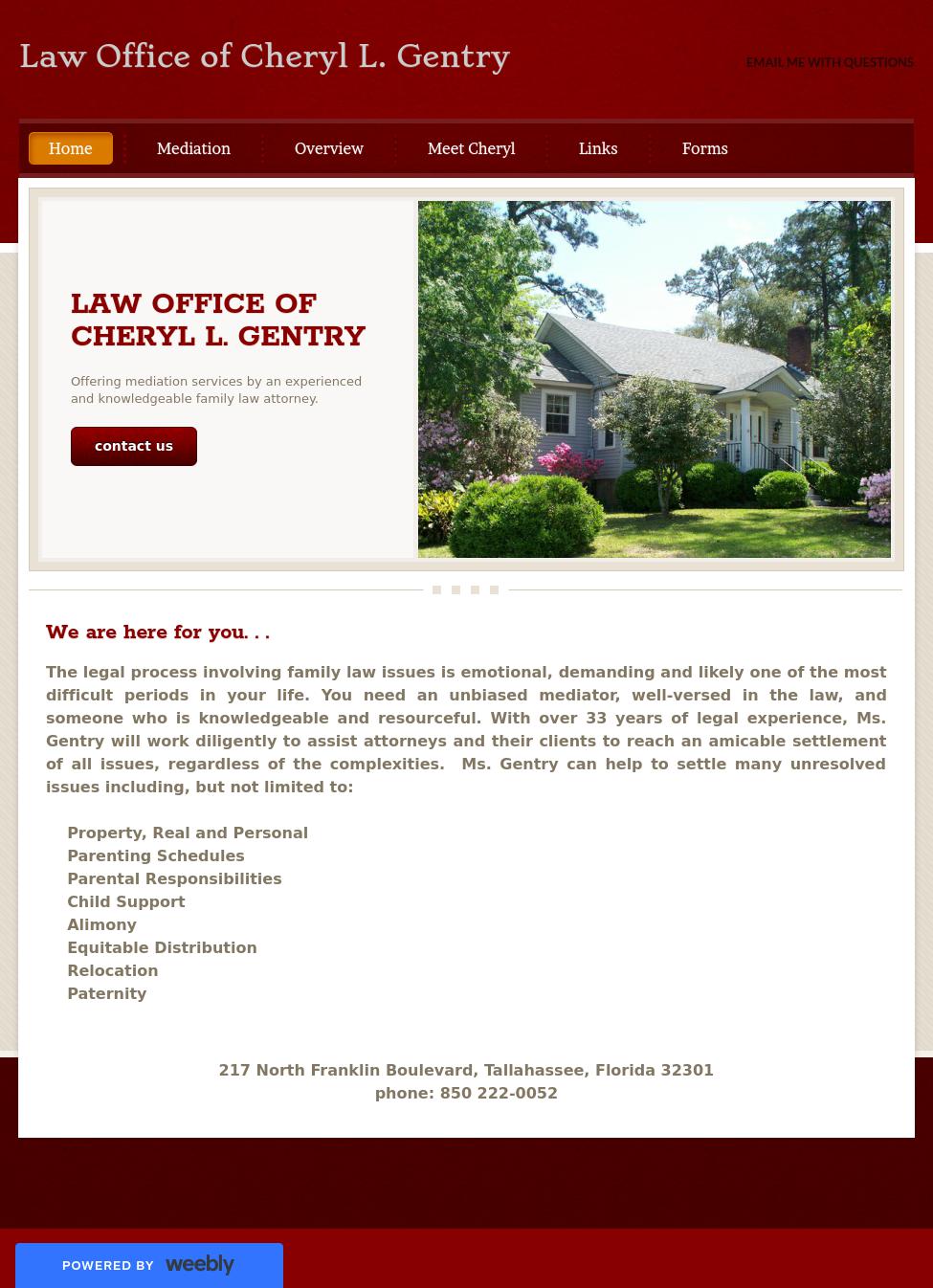 Gentry Cheryl L PA - Tallahassee FL Lawyers